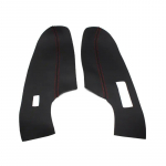 VW Polo 2011 2012 2013 2014 2015 2016 Hečbeko odinis durų skydelis Front Black-red