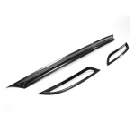 Automobilio galinio rūko žibinto apdaila su LED &scaron;viesų dekoratyvine juostele Tesla Model 3 i&scaron;orės modifikavimo priedai ABS Model3 2017-2023 M3-EX69LCF