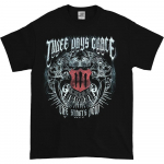 Three Days Grace Life Starts Now Juodi unisex mar&scaron;kinėliai S