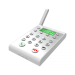 Belaidė domofono sistema I&scaron;manusis skaitmeninis balso skambučių aparatas Belaidis biuro domofonas Single Intercom Extension sidabras