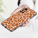 Leopardo ra&scaron;to telefono dėklas Huawei Honor 60 50 SE 30S Mate 30 20 10 Lite 40 Nova 9 8 Pro Y60 8i 7i 7SE 5T Premium juodas dėklas Huawei Nova 5T