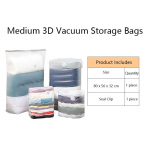 4 dydžių beoris vakuuminis mai&scaron;elis Vakuuminis sandarus mai&scaron;elis Vietą taupantis sandarus beoris vakuuminis kompresinis laikymo krep&scaron;ys pagalvėms, antklodėms, antklodėms 80x56x32cm