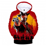 Žaidimas Red Dead Redemption 2 Hoodie 3D Print Vyrai Moteri&scaron;ki Gatvės Apranga Megztiniai Negabaričiai Megztiniai Su gobtuvu Megztiniai Vaiki&scaron;ki Vir&scaron;utiniai Drabužiai L