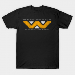 Vyri&scaron;ki juodo ra&scaron;to mar&scaron;kinėliai Super dideli mar&scaron;kinėliai Weyland Yutani &ndash; Grunge spalvos be kirpimo perkėlimo popieriumi marginti medvilniniai mar&scaron;kinėliai 3XL juoda