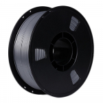 Tvarkingai i&scaron;dėstytas 1 kg PLA siūlelis 3D spausdintuvams, 1,75 mm viela. sidabras