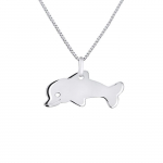 Vaiki&scaron;kas pakabukas - L&Eacute;A &; ARTHUR - DAUPHIN - 375 White Gold - Hipoalerginiai papuo&scaron;alai - Prestige Case