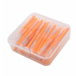 50vnt tarpdančių &scaron;epetėlis Denta Floss ortodontinis dantų &scaron;epetėlis burnos priežiūros priemonė One Size pilka