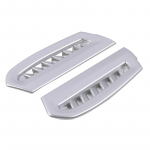 Skirta Toyota Camry XV70 2018-2024 2024 2024 ABS automobilio centrinės konsolės oro kondicionieriaus ventiliacijos angos i&scaron;leidimo angos dangtelio apdailai. sidabras