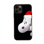 SM6 Snoopy Black Sofe Case, skirtas iPhone 16 15 Plus 14 13 Pro 8 SE XR XS Max P30 Nova 5T Y5P Y6 Y7 Y8P Y9 Realme C30 C33 C31 VIVO Y36 V27 iPhone 7 bedugnė