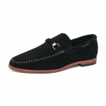 Mada Auk&scaron;tos kokybės Kasdieniai Zom&scaron;os Odos Batai Vyrams Rankų darbo Dizainerio Žali Loferiai Vyrams Plok&scaron;čiapadžiai Mocasins Kvėpuojantys Formalūs Vyri&scaron;ki Batai 2024 39