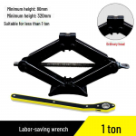 Horizontalus reketinis automobilinis domkratas padangų keitimui 1 ton jack + labor-saving wrench