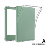 Tinka Kindle 2022/2024/6.0 /K11/K12/C2V2L3 vir&scaron;elio kampinis apvalkalas apsauginis mink&scaron;tas nuo kritimo oro pagalvė E1S2 Clear-for Kindle 2024