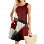 Vasaros Suknelės Moterims Paplūdimio Boho Berankovės Vintažinis Ra&scaron;tas Plazdančios Ki&scaron;eninės Mar&scaron;kinėlių Tankų Sarafanai L smėlis