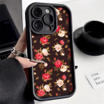 Telefono dėklas, skirtas iPhone 11 13 12 14 15 16 Pro Max 7 8 Plus XR XS Max Samsung A55 S24 S23 A02S Redmi 9 13C 9A 10 A3 OPPO A15S A16 A17 A18 A38 A53 A54 A31 SamSung M40S juoda
