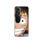 Coque Oppo A38 Monkey D. Luffy One piece Manga anime Maniacase juoda