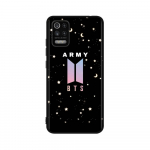 BT12 BTS dėklas, skirtas iPhone 16 15 Plus 14 13 12 11 Pro 8 7 6S 6 SE 5S X XR XS Max Realme C30 C33 C31 9I Huawei P30 juodas sofos dangtelis iPhone 14 Pro rainelės spalva