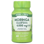 Nature's Truth, Moringa Oleifera, 6000 mg, 60 greito atpalaidavimo kapsulių (3000 mg vienoje kapsulėje)