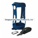 &bdquo;Silikoninis apsauginis dangtelis JBL Pulse 5 Bluetooth garsiakalbiui &ndash; ne&scaron;iojamas lauke dėklas&ldquo; P5 Silicone Case + Shoulder Strap + Hook mėtų žalios spalvos