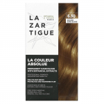 Lazartigue, permanent hair color with plant extracts, 6.30 golden dark blonde, one time use