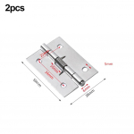 2 vnt. savaime užsidarantys spyruokliniai durų vyriai nerūdijančio plieno vyriai langams, spintelėms, papuo&scaron;alų dėžutėms, automatinio at&scaron;okimo furnitūra