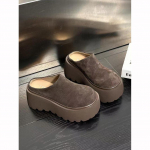 &Scaron;lepetės Moteri&scaron;ki Batai Laisvalaikio &scaron;lepetės Plok&scaron;čias Pir&scaron;tas Slides Platformos Loafers Patogūs Universalūs Moteri&scaron;ki 37