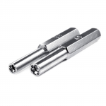 Apsaugos atsuktuvo antgaliai 3,8 mm ir 4,5 mm atsuktuvo saugos žaidimų antgaliai, skirti NES SNES N64 Game Boy & Stainless