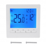 Elektroninis skaitmeninis termostatas su LCD ekranu Sieninis i&scaron;manusis termostatas grindų &scaron;ildymas