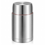 Daugiafunkcinė stiklinė Vakuuminis izoliuotas maisto stiklainis &scaron;auk&scaron;tas didelės talpos maistinis termosas nerūdijančio plieno prie&scaron;piečių dėžutė maisto sriubos kolbos talpykla Vaikų pietų dėžutė 1050ml