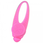 Silikoninės gumos naminių gyvūnų LED pakabukas naktinio saugumo mirksinti &scaron;viesa mirksintis LED antkaklis naminiam &scaron;uniui &scaron;viečiantis ry&scaron;kus pakabukas 7.8x2.5x1.5cm žalia