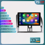 Ossuret 9 Carplay 4G BT 2din Android 13 Automobilio radijas Multimedia vaizdo grotuvas GPS navigacija Volvo XC60 2008-2017 galvos blokui I&scaron;manusis ekranas SWC P2CP (2008-2013) 4Core 2G 32G