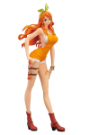 Banpresto Filmo versija PIECE Nami figūrėlė įprastos spalvos 1 tipas i&scaron; viso ONE STAMPEDE GLITTER&GLAMOURS -NAMI- vers. beige