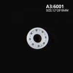 Pp plastikiniai vandeniui atsparūs guoliai 608/6000 6001/6002/6003/6004/6005/6006