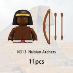 11 vnt. Viduramžių Teutonų riterio konstruktorius Senovės Egipto kareivio figūrėlė Karinis pilies ginklas Priedai Kaladėlės Žaislas Vaikui Dovana N321