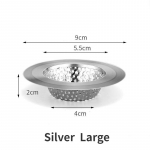 Nerūdijančio plieno kriauklės filtras tinklelis du&scaron;o grindų latakas plaukų gaudyklė kam&scaron;tis maisto likučių nusodintuvas virtuvės vonios kambario aksesuarams