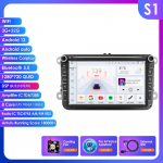 Hizpo 8'' 7862 AI 2din Android automobilio multimedijos grotuvas Mercedes Benz C-Class W203 W209 C180 W219 2004 - 2011 GPS Carplay Auto 4G RDS I&scaron;manusis DVR S1 8Core 3G 32G AI