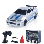 Dovanos Lauko žaislai 1/43 RC Driftinis automobilis Mini RC lenktyniniai automobiliai 2.4G nuotolinio valdymo 4WD didelės spartos motorinės transporto priemonės modelis berniukams