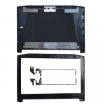 LCD galinis dangtelis su varžtais ir rėmeliu bei vyriais, skirtas Acer Nitro 5 AN515-41 AN515-51 AN515-53 N17C1