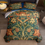 william morris naujas Bra&scaron;kių vagys Antklodės užvalkalų komplektas King Queen Double Full Twin Vienvietis Dydis Patalynės komplektas 140x210cm