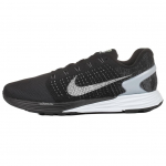 Nike Lunarglide 7 Flash Juodos Sidabrinės Unisex Sportbačiai Atspindintys-Sidabriniai-Grynojo Platino-Tamsiai Pilki 803566-001 44.5