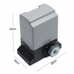 550W 1400rpm Elektrinis stumdomų vartų atidarytuvas 220V 1000KG Automatinis variklis 2 pultelių rinkinys Didelio galingumo