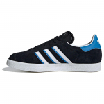 adidas Gazelle Pagrindinės Spalvos Juodos Ry&scaron;kiai Mėlynos Unisex Sportbačiai Avalynė-Balti IG6193 42⅔