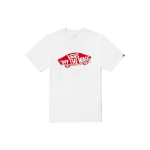 Vans Off The Wall Klasikinis Spausdintas Laisvalaikio Sportinis Amerikieti&scaron;ko Vintažo Trumpomis Rankovėmis T-shirt Unisex Vir&scaron;utiniai Drabužiai Baltas VN0A4MM7KSF1 XXL