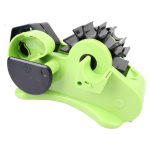 Daugkartinio rulono kar&scaron;to klijavimo juostos dozatorius su ra&scaron;iklio laikikliu, pusiau automatinis stalinis juostos dozatorius namams, mokyklai ir sandėliui One Size