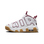 Nike Air More Uptempo (Ps) Universalūs Laisvalaikio Lengvi Patogūs Smūgius Absorbuojantys Patvarūs Žemo Aulo Vaikų Krep&scaron;inio Batai Vaikų sportbačiai Balti Raudoni FJ2847-100 28