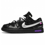 Nike Dunk Low 'Off-White Lot 50' Skate Batai Kedai DM1602-001 36.5