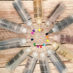 Audinių tekstilės kaklarai&scaron;čių dažų rinkinys 18 spalvų &bdquo;pasidaryk pats&ldquo; dizaino saugūs nenuolatiniai dažai