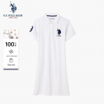 JAV. POLO ASSN.. Moteri&scaron;ka A formos suknelė-mar&scaron;kinėliai trumpomis rankovėmis 2XL