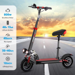 2026 Naujas E-paspiriamasis paspirtukas N3MAX 800W 48V 15Ah 45km nuotolis 10'' padanga Dviguba amortizacija Sulankstomas elektrinis paspirtukas Tinka suaugusiems 800W 48V 15AH