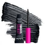 Mascara Sourcils - NYX PROFESSIONAL MAKEUP - Thick It. Stick It! - Teinte : Noir - R&eacute;sultat Teint&eacute; 16h - Vegan juoda