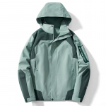 Moteri&scaron;ka rudens striukė, alpinizmo kostiumas, sportinė ir laisvalaikio striukė, lauko vėjo striukė 4XL žalia